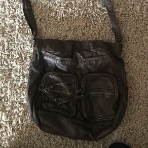 Brown crossbody bag